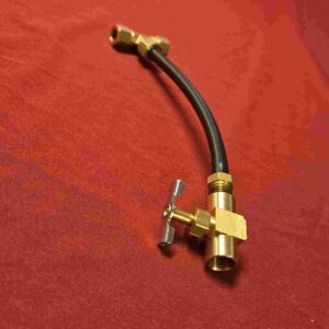 3/8" LINE TAP ASSY w/VALVE