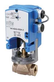 Johnson 2"  Valve Assembly 2W NPT 46.2Cv NC with 24VAC Actuator 2-Position/Floating Field Selectable Equal Percentage Flow with Auxiliary Switch Cast Bronze Body with Brass Trim  0(2)-10vdc, 0(4)-20mA,