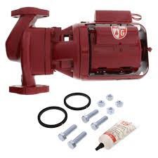 Bell & Gossett Circulator Pump 1/6 HP 115Vac with Built-In Overload Protection, Cast Iron 3-Piece Oil Lubricated Used with 3/4", 1", 1 1/4", or 1 1/2" Flanges (Model PR)