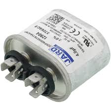 Mars Capacitor 4 Microfarad 370Vac Oval Run