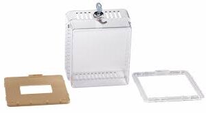 Thermostat Guard Plastic with Baseplate and Mounting Ring
