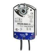Johnson Controls 120Vac, Two Position, 70 lb-in Torque, 55-71 second Power On run time, 48" Appliance Cable with Integral 3/8" FMC Connector Spring Return Direct Coupled Actuator with 2 SPDT Auxiliary Switches