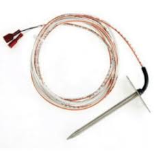 Veris T Series VAV Discharge Temperature Sensor 4" Probe 10K ohm Type 2 Thermistor Resistive Output Standard 5' Cable
