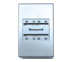 Pneumatic Heating/Cooling Thermostat 2 Pipe, Direct Acting Heating , Reverse Acting Cooling, Single Setpoint, 59-90 Degree Setpoint Temperature Range, 14 Psi Heat Changeover, 19 Psi Cool Changeover, 2-10 Degree Throttling Range, 0.011 Scfm