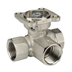 1/2" CCV 3W 0.8Cv Brass Trim