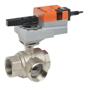 3/4" CCV 3W 24Cv with 24V NSR Actuator Programmable MFT