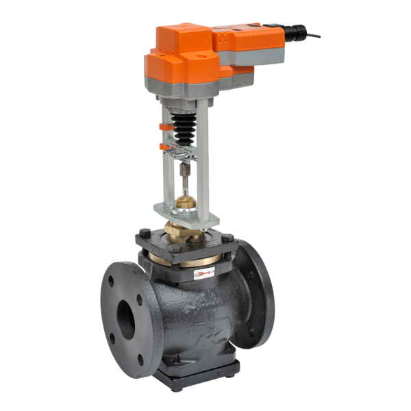 3" Globe Valve 2W 4-Bolt Flg 125 W/24V
