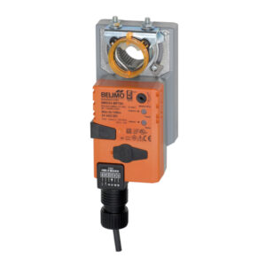 Belimo Damper Actuator, 90 in-lb [10 Nm], Non fail-safe, AC/DC 24 V, MFT/programmable, 2...10 V