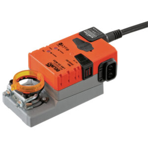 Belimo VAV Compact Unit with VAV Controller Dynamic Δp Sensor and damper actuator, 45 in-lb [5 Nm], BACnet MS/TP, Modbus RTU, MP-Bus, 0/2...10 V Field of application: VAV units in comfort applications Application: VAV/CAV, position control