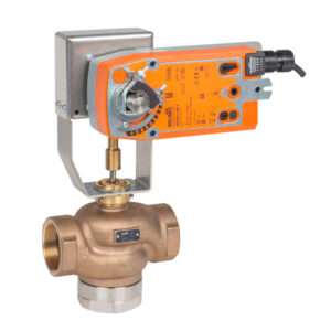 1/2" GlBall Valve 3W 4.4 CV Mod Sr