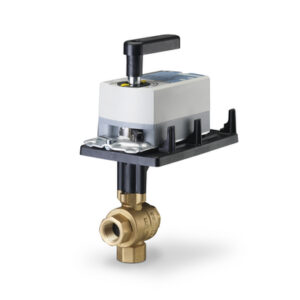 1/2" Ball Valve 3W 2.5Cv 3-Position w/NSR Floating Actuator