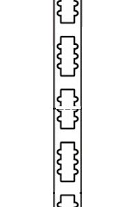 Horizontal Unitrak Sash Sensor Kit