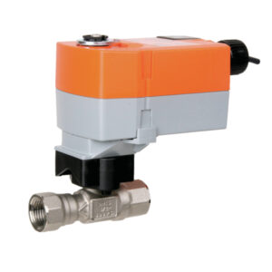 1/2" HTCCV 2W 4.55Cv with 24V SR Modulating Actuator