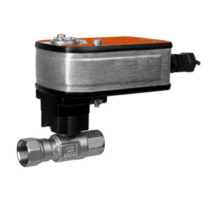 1" HTCCV 2W 11.6Cv with 24V SR Modulating Actuator