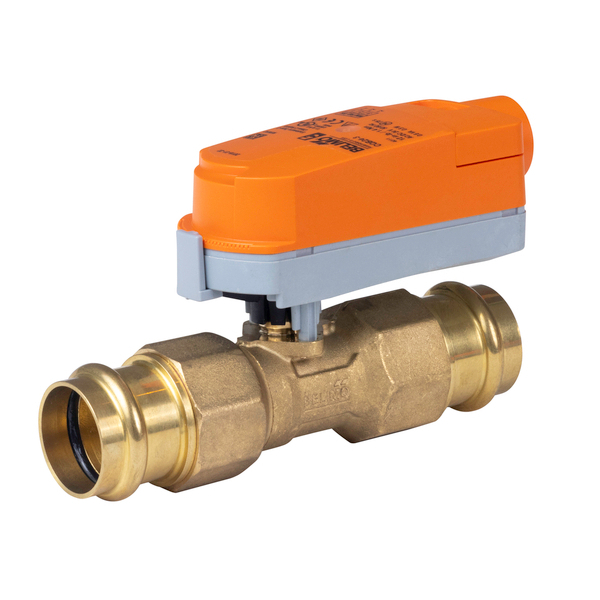 Belimo 3/4" ZoneTight Valve 2W 9.8Cv with 24V NSR Actuator On/Off Floating Point